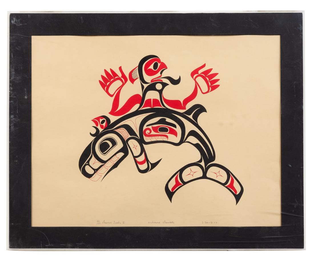 * Joe David, (Canadian, b. 1946), Welcome Dancer, 1975 (1 of 1)