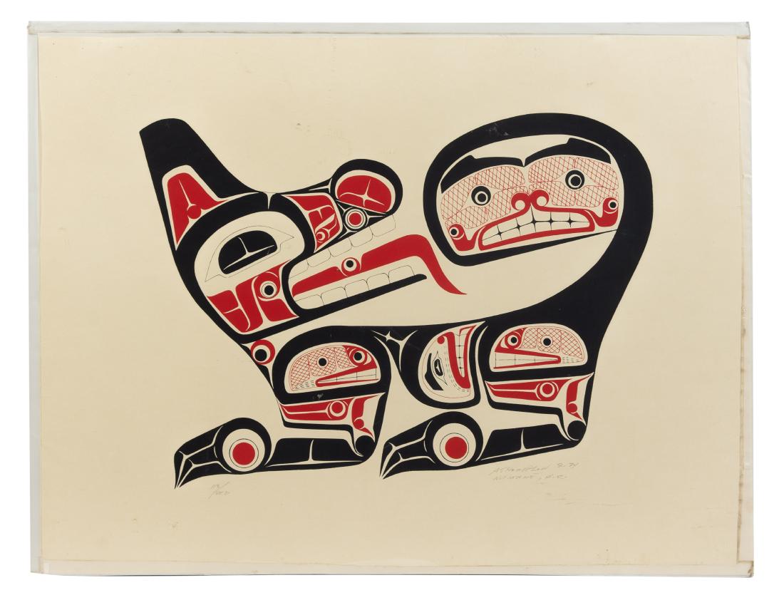 * Art Thompson, (Canadian, 1948-2003), Nitiname, B.C., (1 of 1)