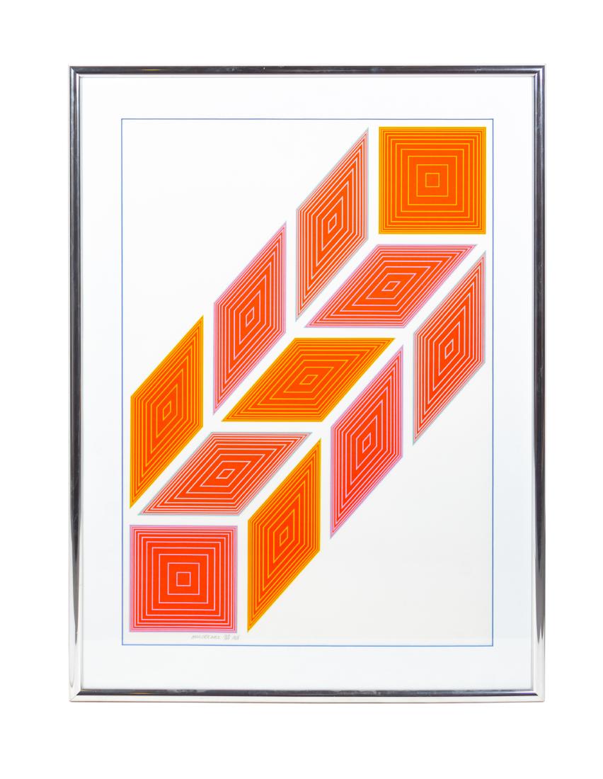 * Richard Anuszkiewicz, (American, b. 1930), Untitled, (1 of 1)