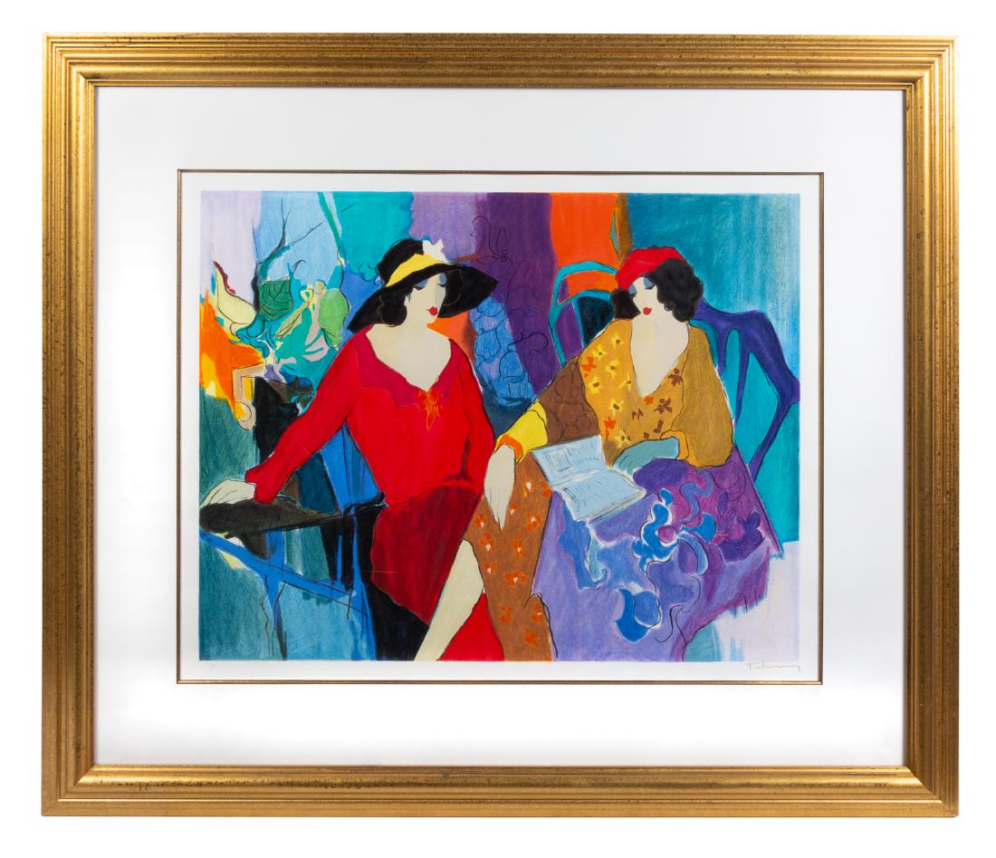 * Itzchak Tarkay, (Israeli, 1935-2012), Woman in Yellow (1 of 1)