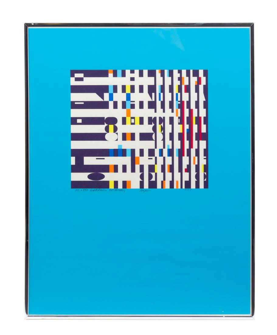 * Yaacov Agam, (Israeli, b. 1928), Untitled, 1977 (1 of 1)