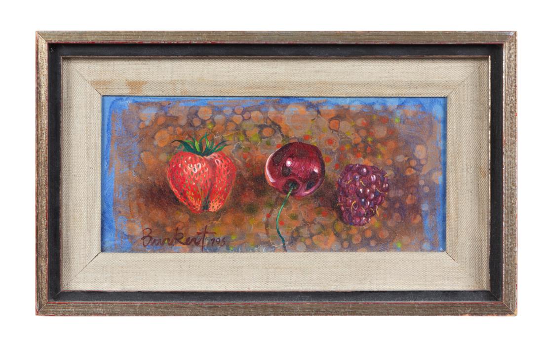 * Robert Burkert, (American, b. 1930), Berry Trio (1 of 1)