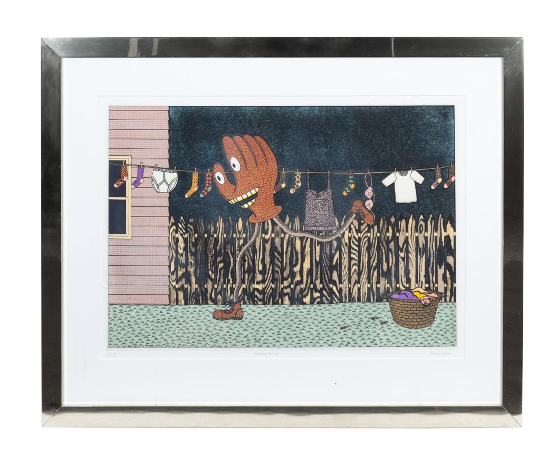 Marvin Jones, (American, 20th century), Washday Runner (1 of 1)