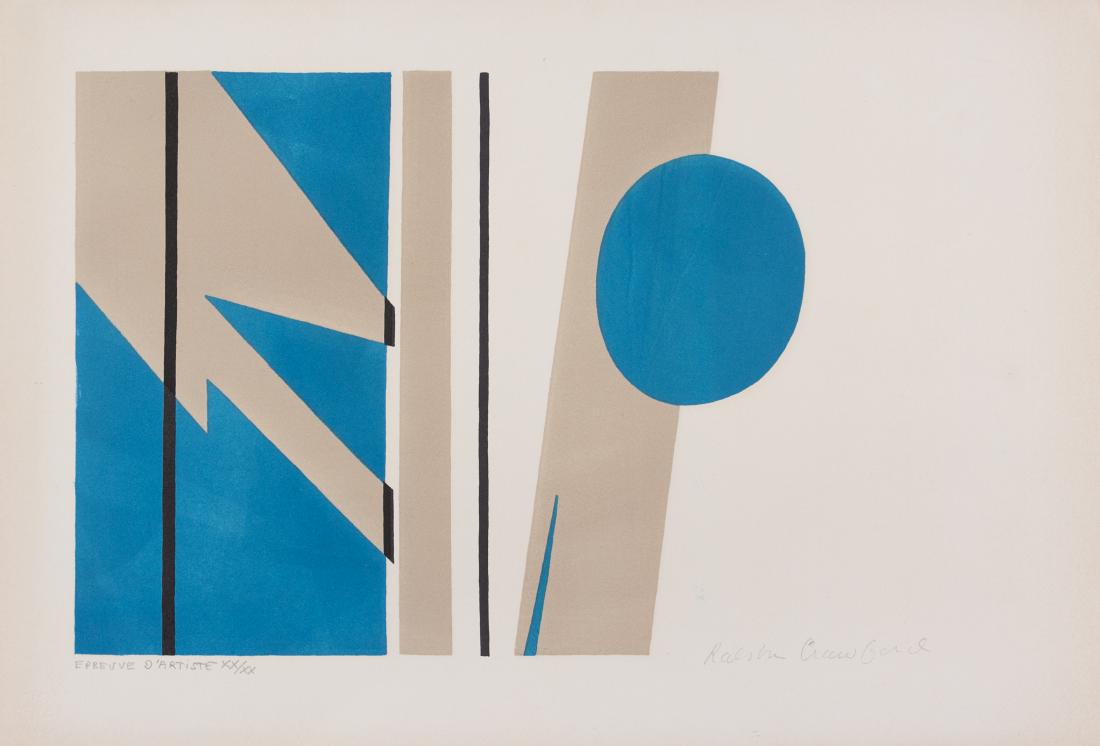 Ralston Crawford, (American, 1906-1955), S.S. De Grasse (1 of 1)