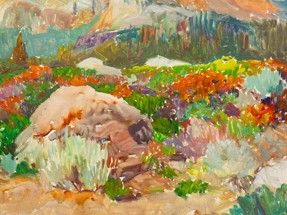 Frank Tenney Johnson, (American, 1874-1939), Colorful (1 of 1)