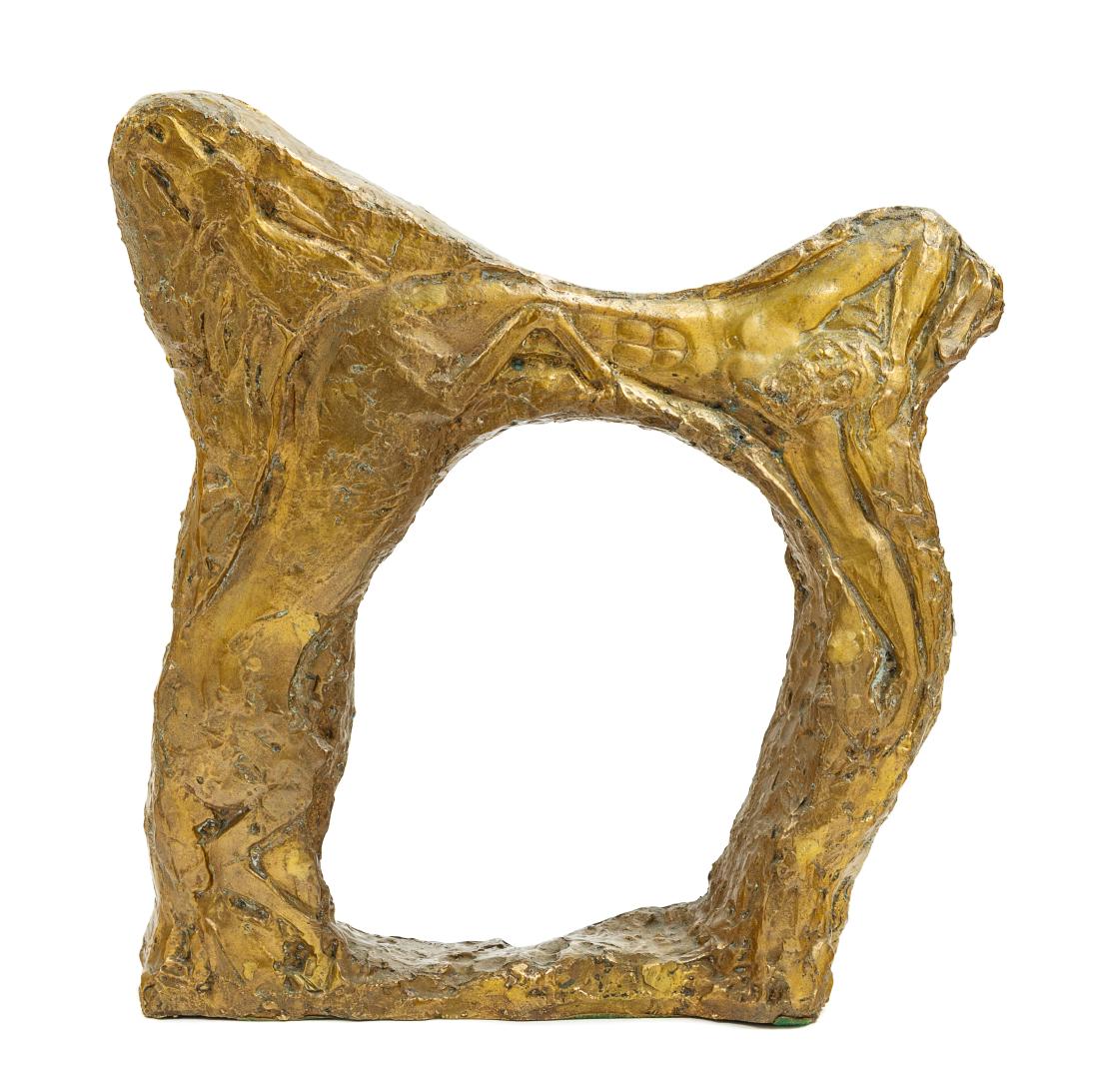 * Evangelos Moustakas, (Greek, b. 1930), Untitled, 1961 (1 of 2)