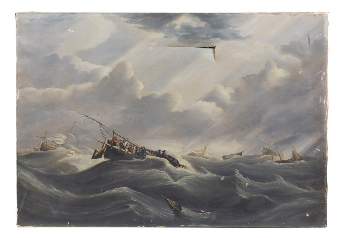 *J.O. Brien, (20th century) Fishing Boats on High Seas (1 of 1)