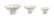 Three Chinese Blanc-de-Chine Porcelain Libation Cups