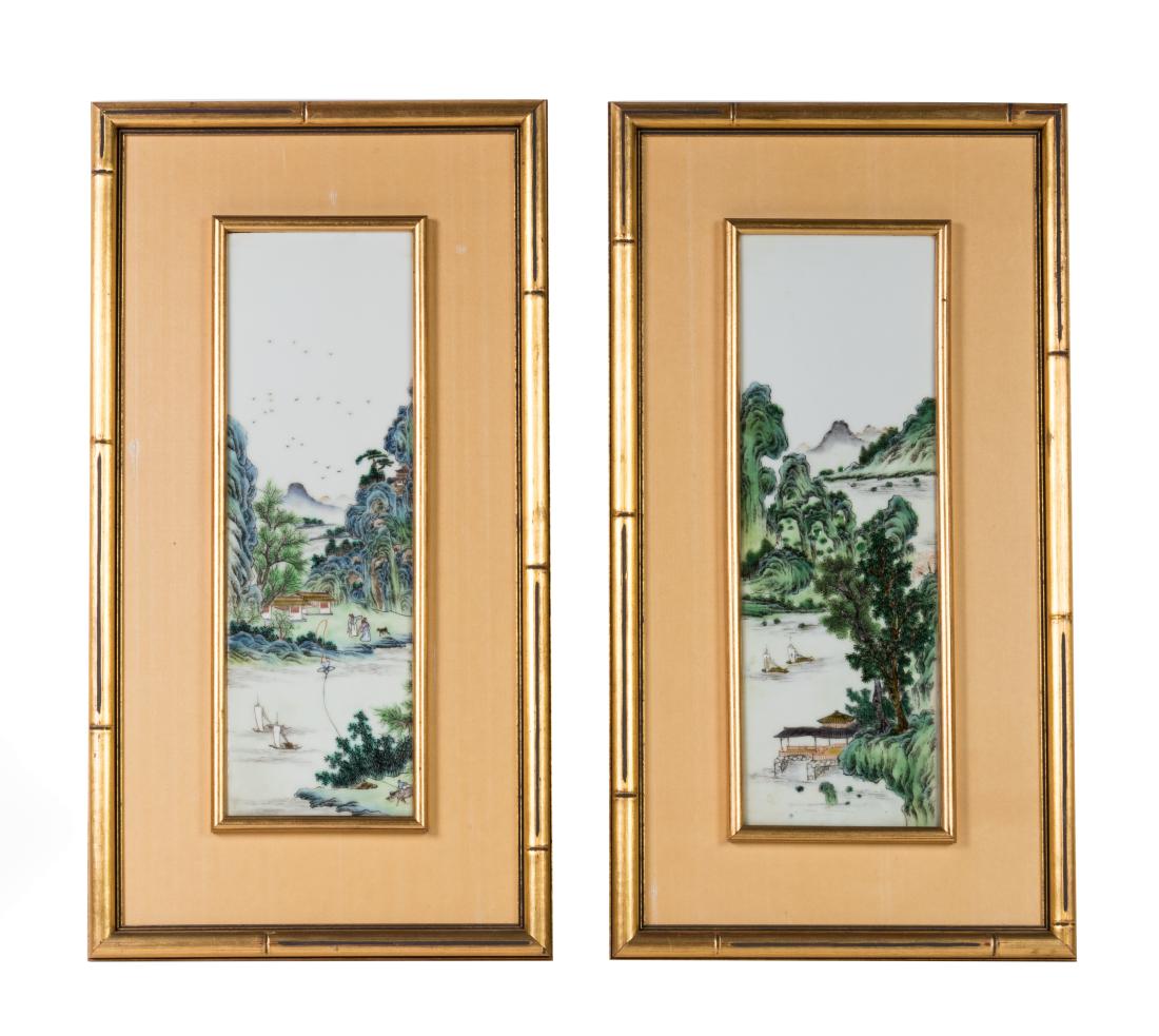 Two Chinese Polychrome Enameled Porcelain Plaques 15 (1 of 1)