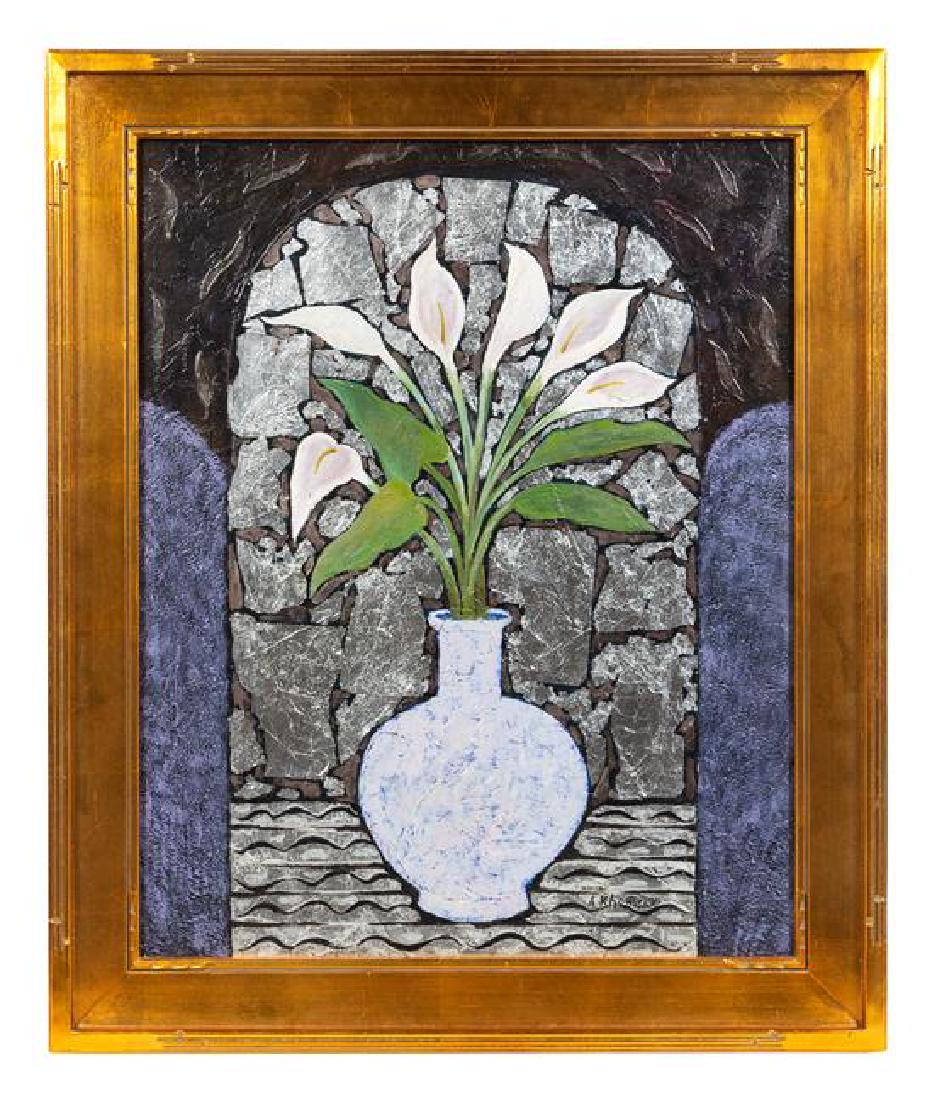 Alexander Khomsky, (Russian, b. 1954), Silver Calla (1 of 1)