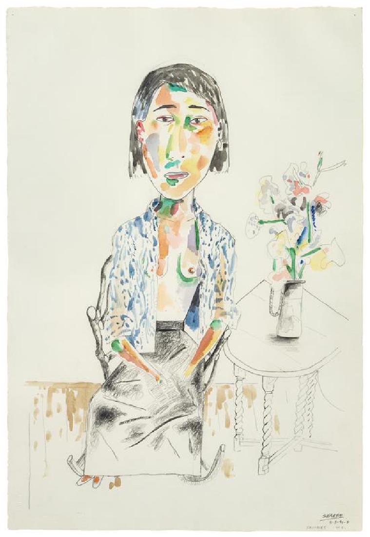 David Sharpe, (American, b. 1944), Saunders 5-3-91-D, (1 of 1)