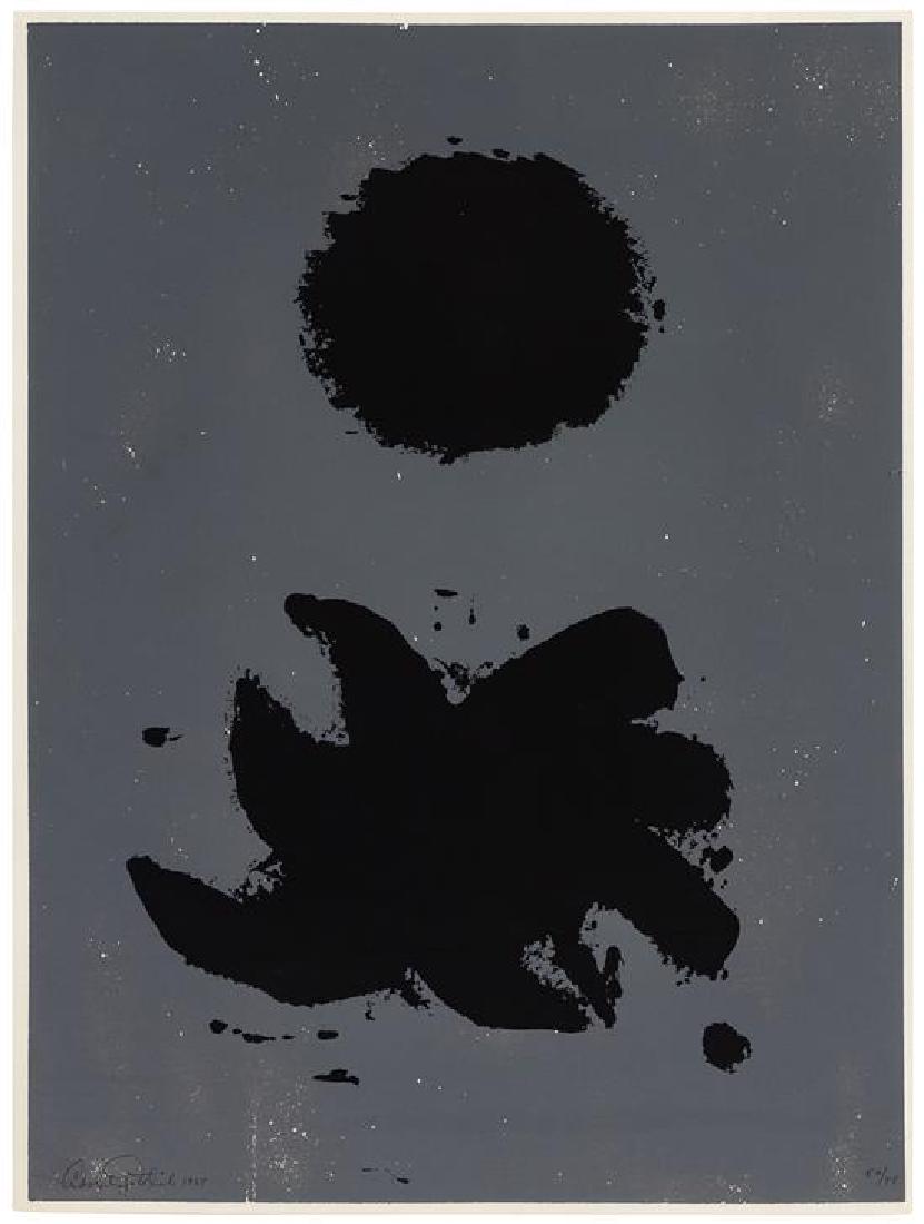Adolph Gottlieb, (American, 1903-1974), Black and Gray, (1 of 1)