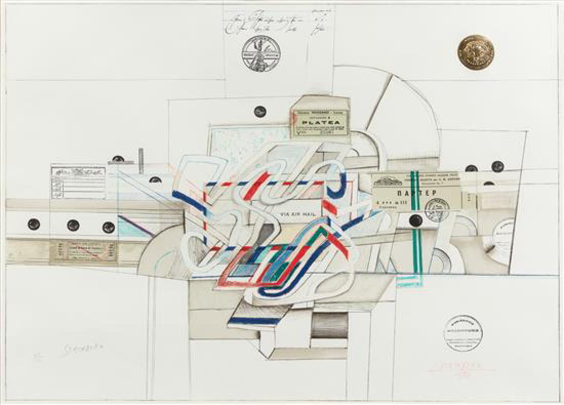 * Saul Steinberg, (Romanian/American, 1914-1999), Via (1 of 1)