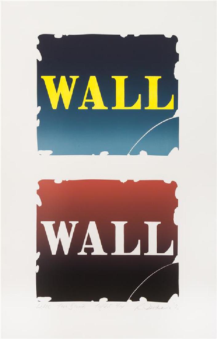 * Robert Indiana, (American, 1928-2018), Wall: Two (1 of 1)