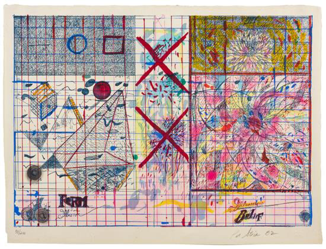 Pat Steir, (American, b. 1940), Kyoto Chrysanthemum, (1 of 1)