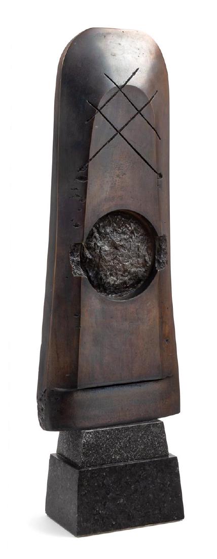 * Dimitri Hadzi, (American, 1921-2006), Askleplos Stele (1 of 1)