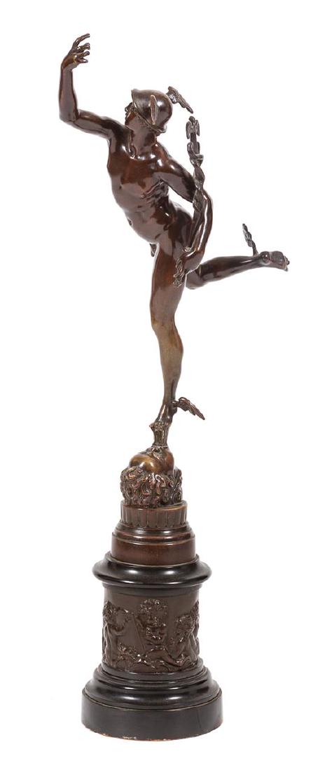 * A Bronze Figure Height 27 1/2 inches. (1 of 1)