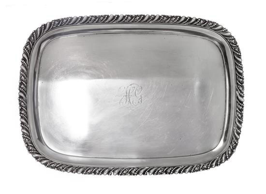 * An American Silver Tray, Gorham Mfg Co., Providence, (1 of 1)
