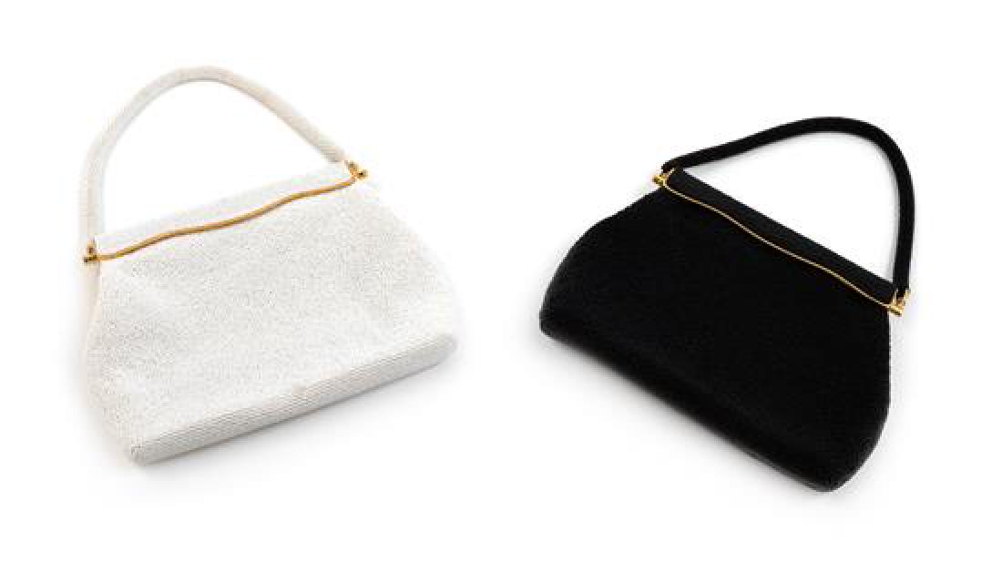 Two Beaded Handbags, 1950-70s: Two Beaded Handbags, 1950-70s Estimate $40-60 The stated overall condition of the lot is based on the assumption that the wear is consistent with age and use. As everything is sold 'as is', we suggest