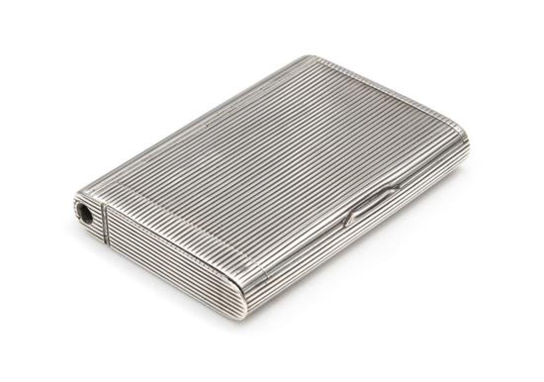 * A Russian Silver Cigarette Case, Maker's Mark (1 of 2)