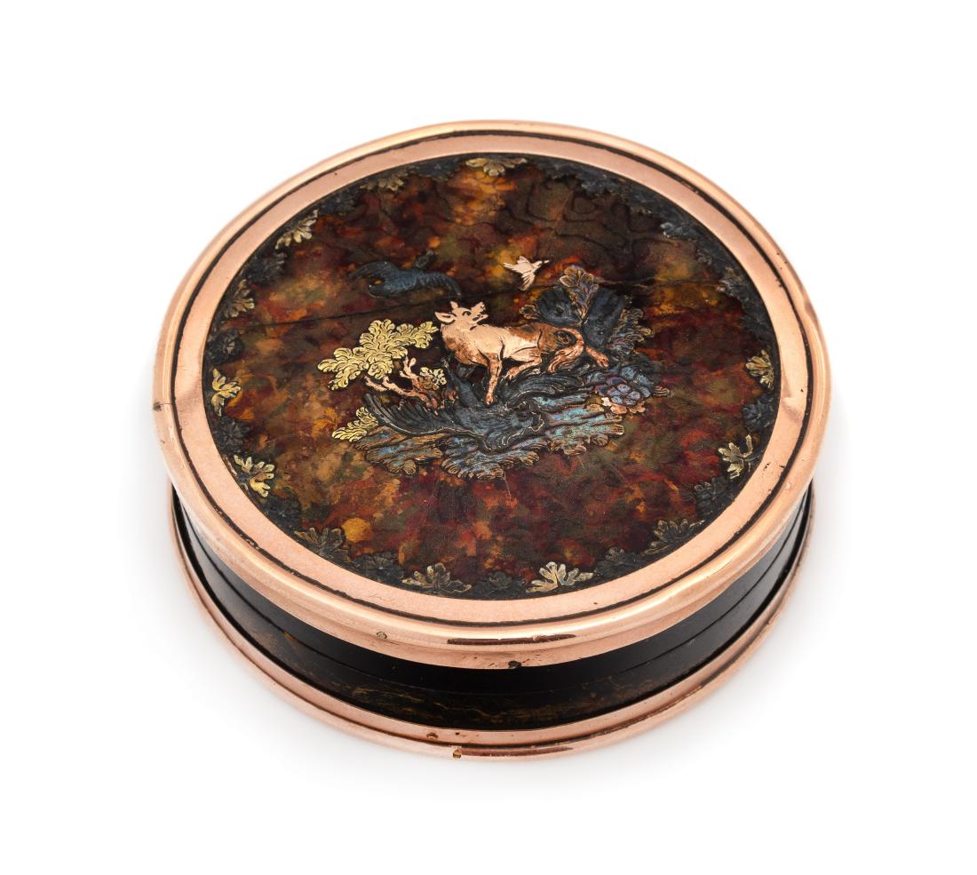 * A Continental 12-Karat Tri-Colored Gold and Tortoise (1 of 1)