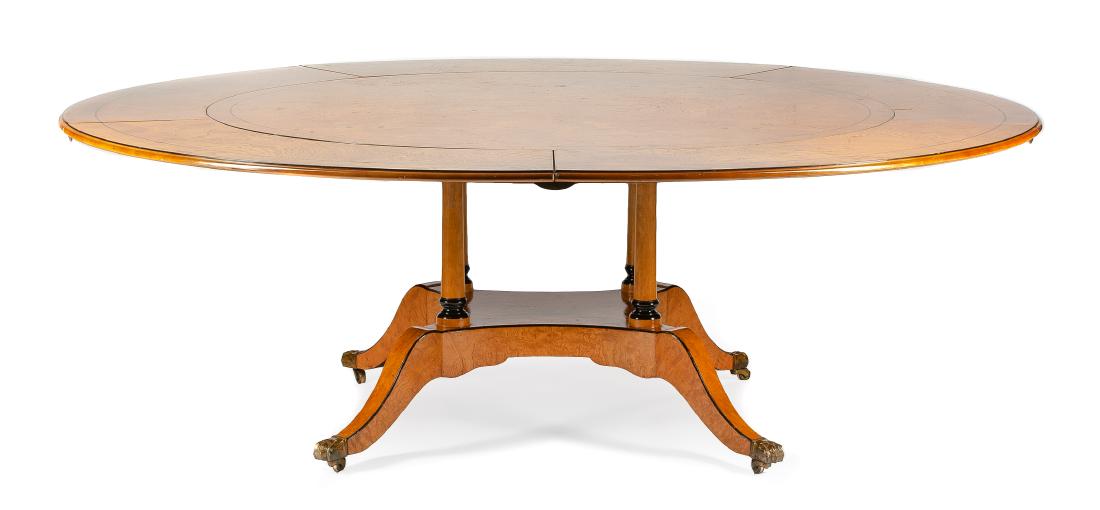 A Large Regency Style Jupe Table Height 29 x diameter (1 of 1)
