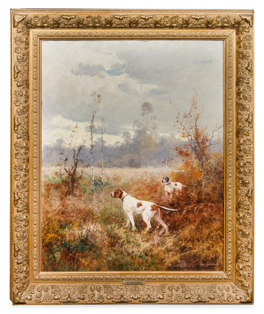 J. Reeve, (Early 20th Century), Hunting Dogs (two (1 of 2)