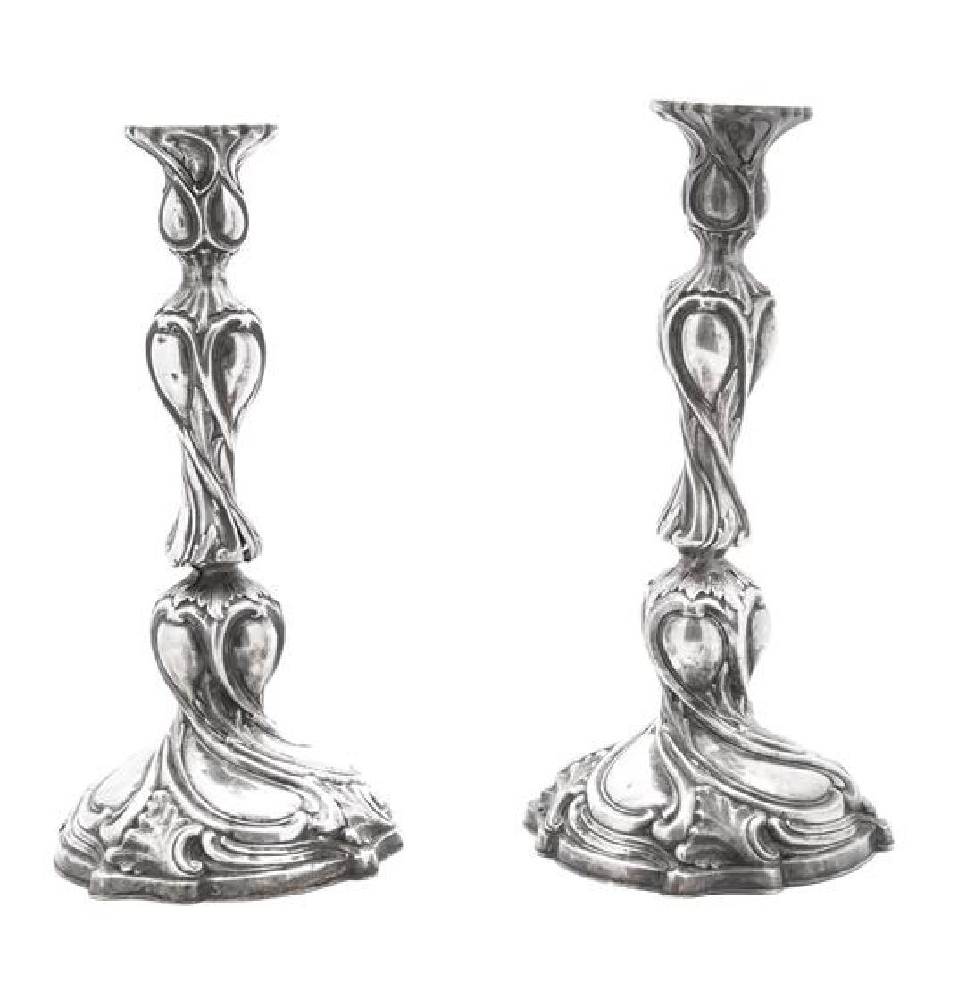 A Pair of Silver Candlesticks (1 of 1)