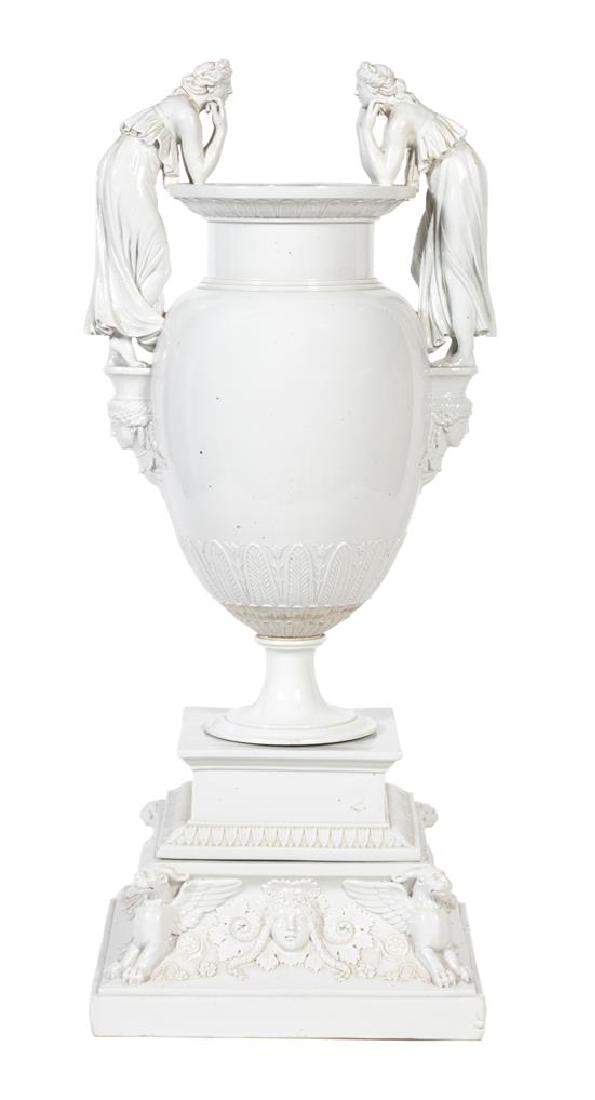 A French Glazed Porcelain Urn (1 of 1)
