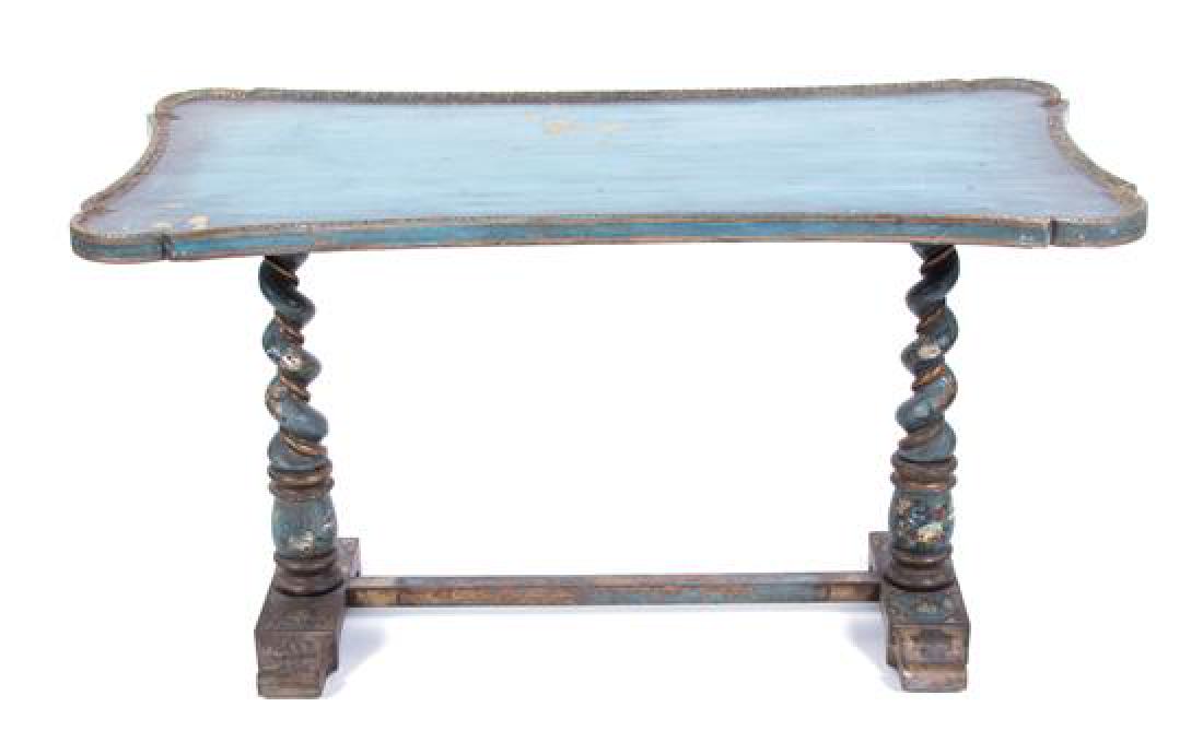 A Mizner Style Painted Table (1 of 1)