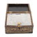 A Chinese Export Black and Gilt Lacquer Tea Caddy - 2