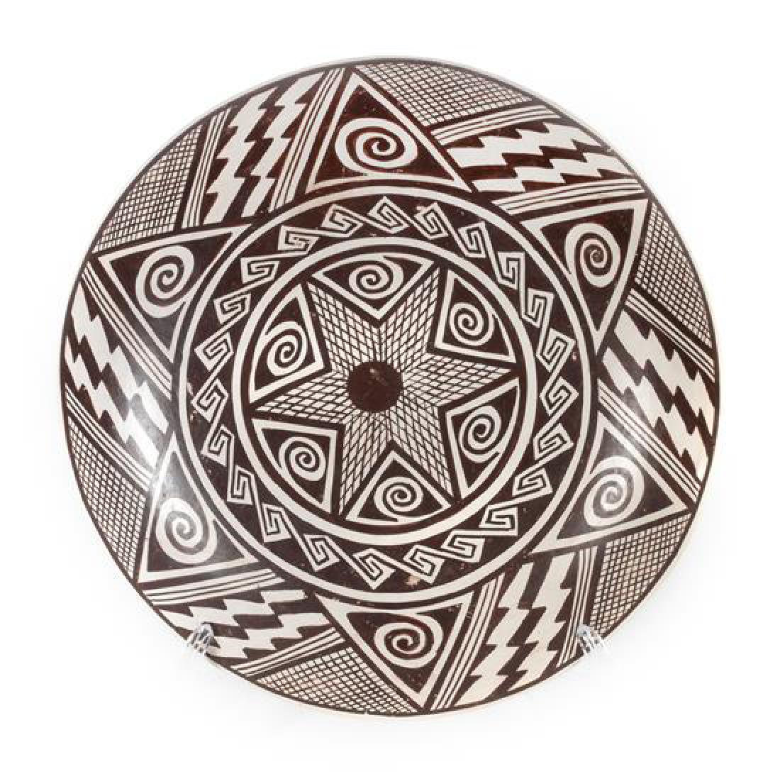 Feather Woman, Helen Naha Diameter 10 1/2 inches (1 of 1)