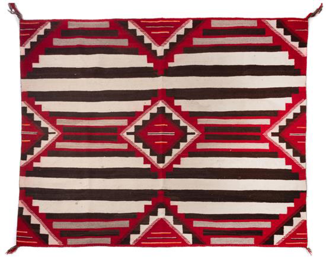 Navajo Third Phase Chief's Blanket Revival 59 x 73 1/2 (1 of 1)