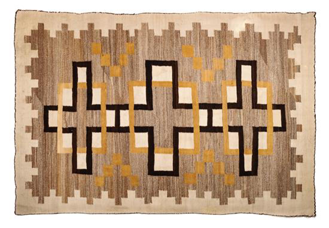 Navajo Crystal Rug 86 x 59 inches (1 of 1)
