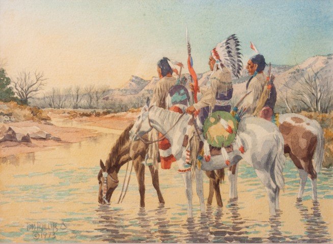 Thomas Embert Phillips 10 1/2 x 14 1/2 nches (1 of 1)