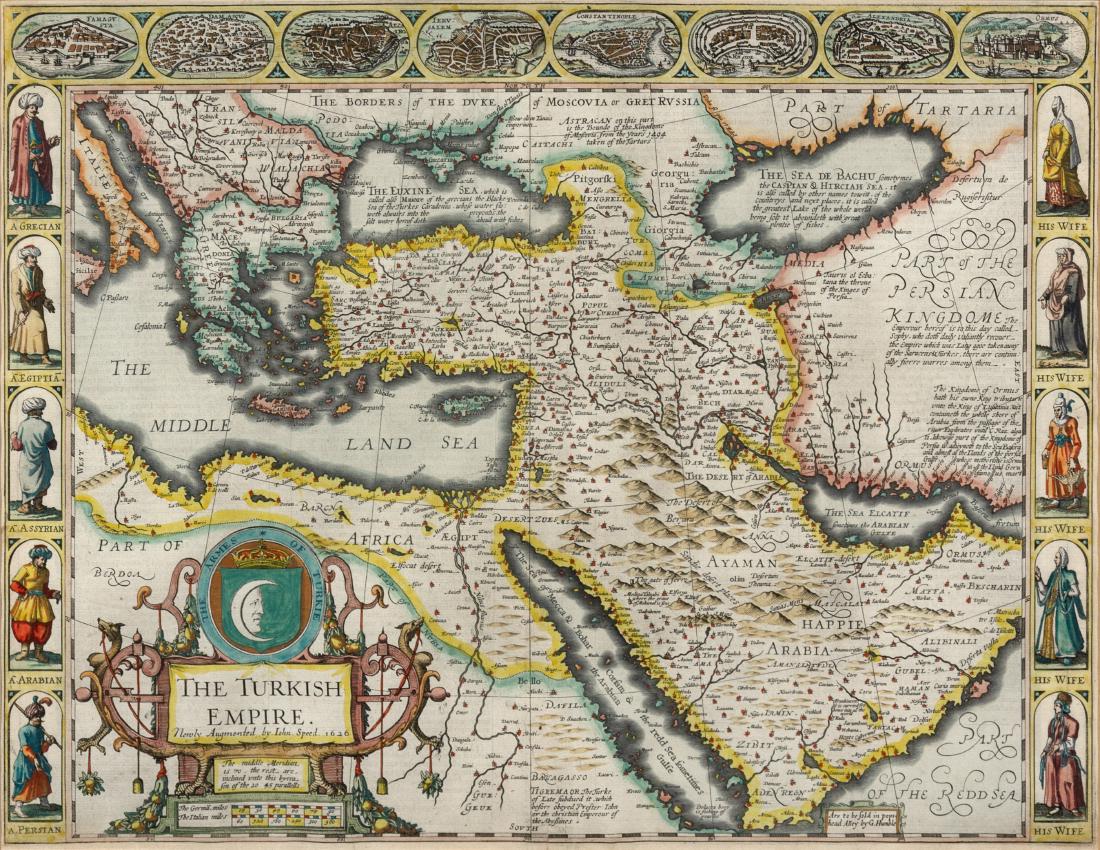 * SPEED, John (1551/52-1629). The Turkish Empire. (1 of 1)