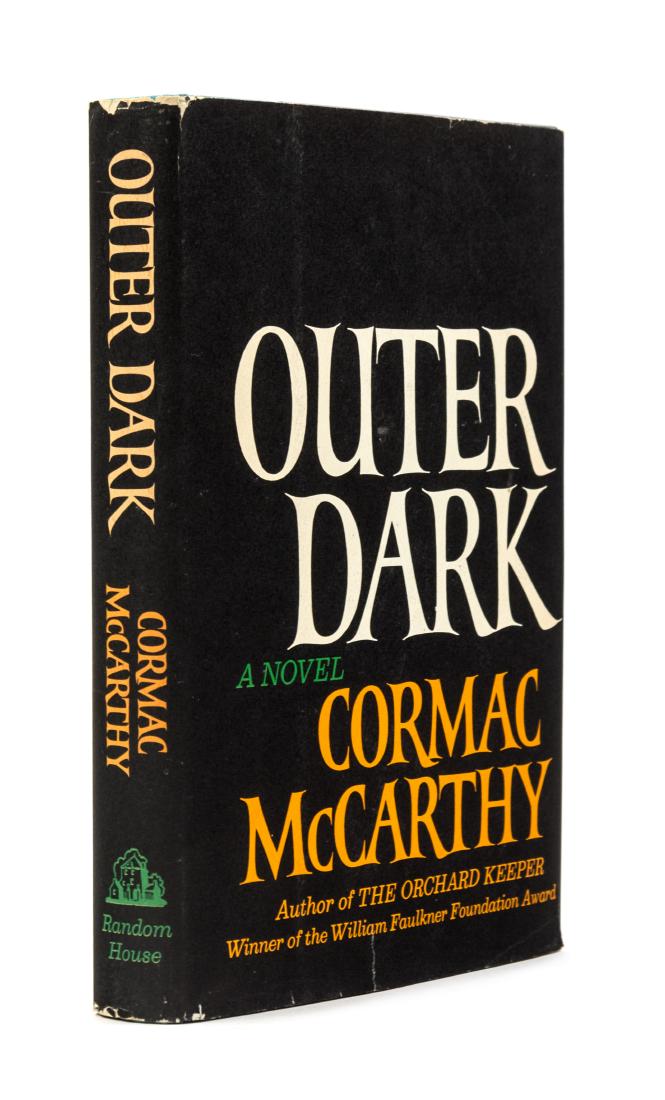 MCCARTHY, Cormac (b. 1933). Outer Dark. New York: (1 of 1)