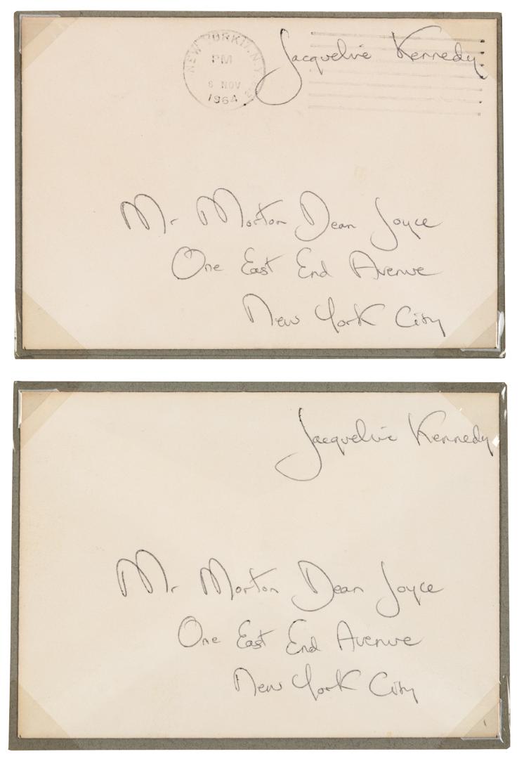 KENNEDY, Jacqueline (1929-1994), First Lady. Autograph (1 of 1)
