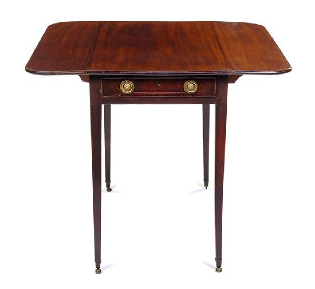 A George III Mahogany Pembroke Table Height 28 x width (1 of 2)