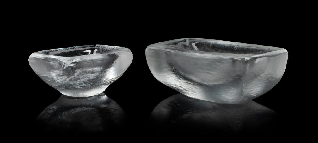 Vickie Lindstrand, (Swedish, 1904-1983), Two Bowls (1 of 1)