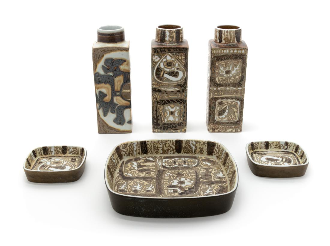 Nils Thorsson, (Danish, 1898-1975), Collection of Six (1 of 2)