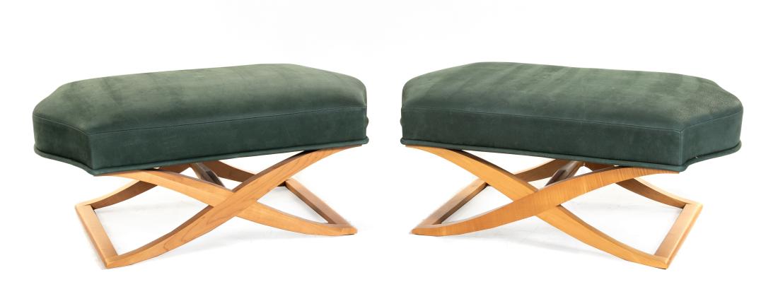 John Hutton, (American, 1947-2006), X-Base Benches, (1 of 1)