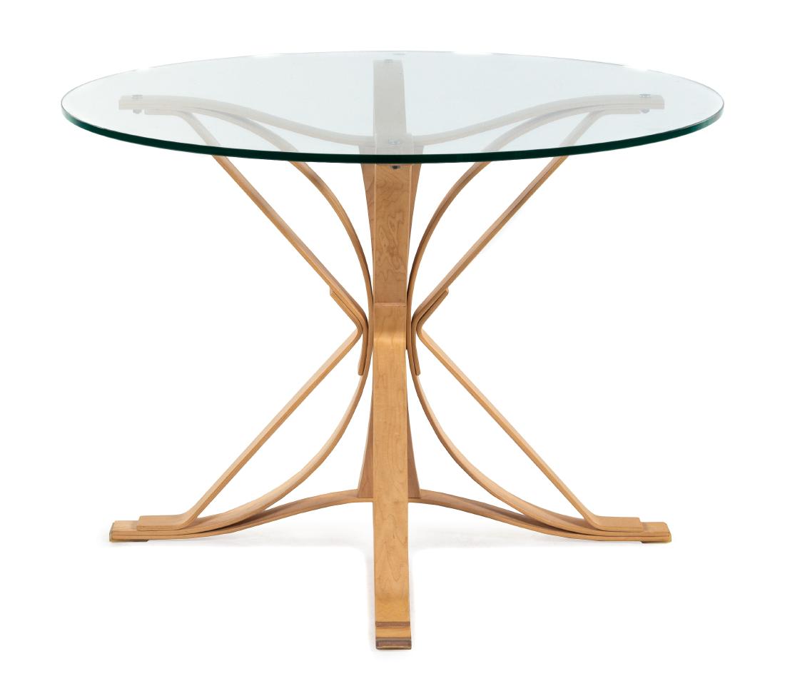 Frank Gehry, (Canadian, b. 1929), Cross Check Dining (1 of 4)