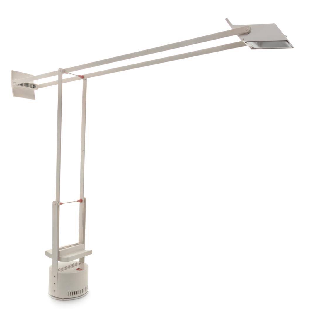 Richard Sapper, (German, 1932-2015), Tizio Articulated: Richard Sapper (German, 1932-2015) Tizio Articulated Table Tamp Artemide, Italy enameled steel, plastic embossed manufacturer's stamp to underside Height overall 24 3/4 inches