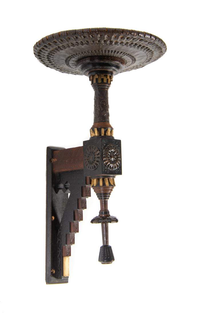 Carlo Bugatti, Attribution, (Italian, 1856-1940), Wall (1 of 2)