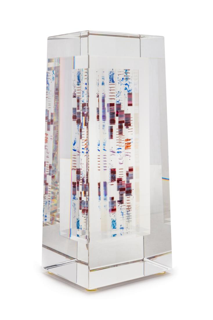 Jon Kuhn, (American, b. 1949), Small Shimmering Column, (1 of 3)