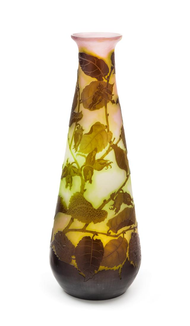 Emile Galle, (French, 1846-1904), Cameo Vase (1 of 1)