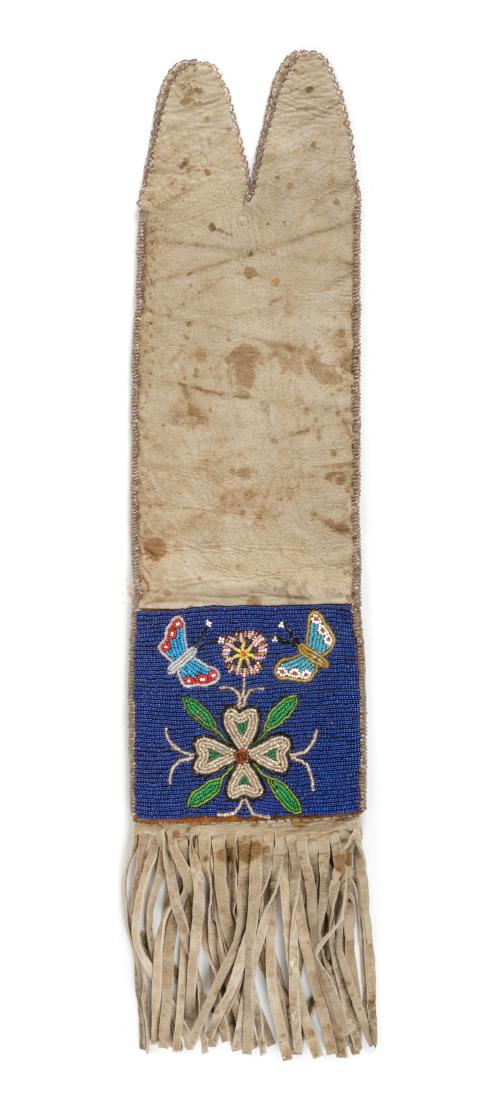 A Great Lakes Pipe Bag 23 1/2 (with fringe) x 5 1/2 (1 of 2)