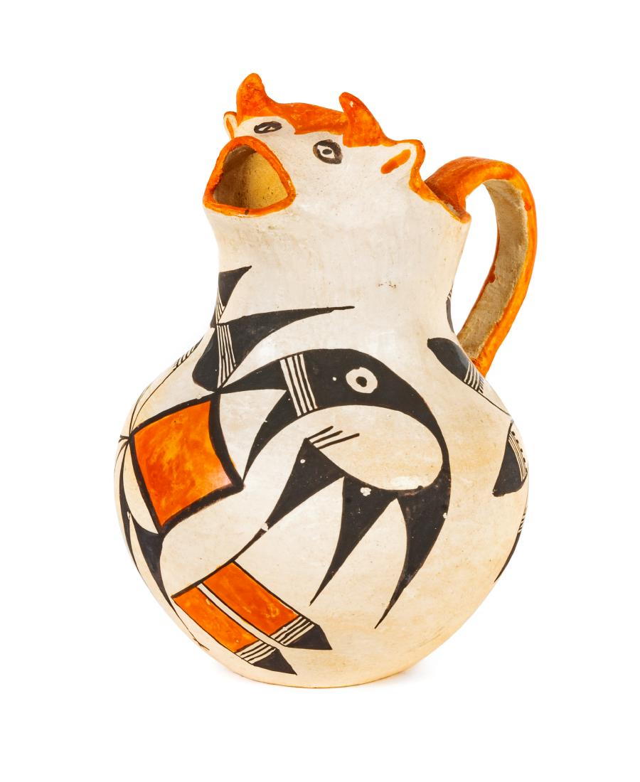 Acoma Cow Pitcher Height 8 1/4 x 7 1/2 inches (1 of 1)