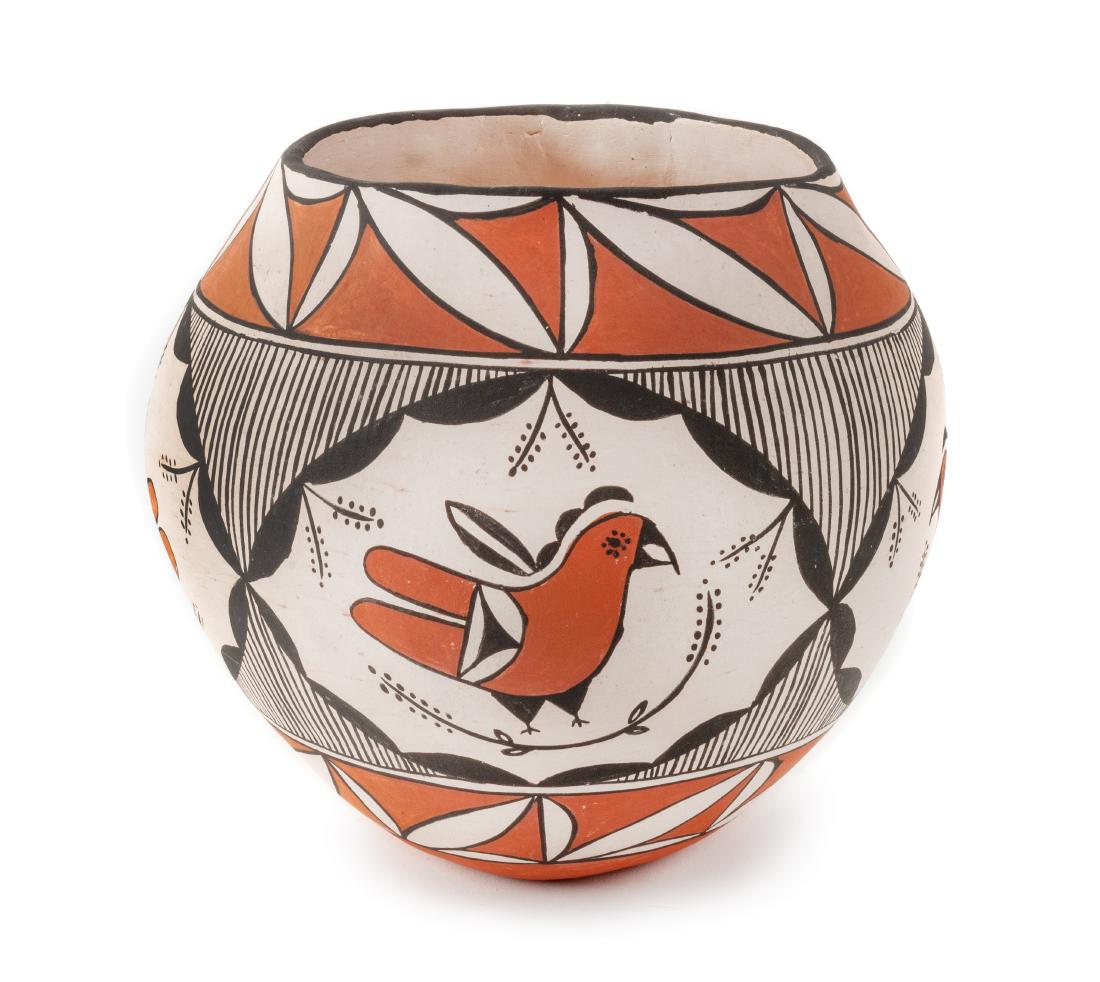 Acoma Polychrome Olla Height 7 inches (1 of 1)